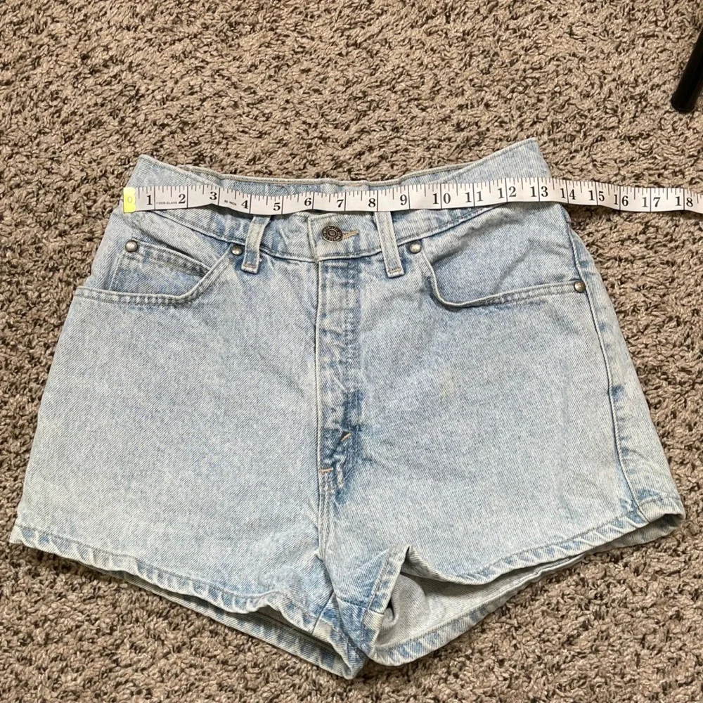 Levi's Light Wash Denim Jean Shorts - Light Blue